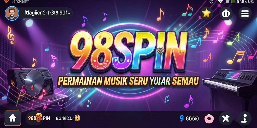 Tampilan gameplay seru dengan alunan musik yang memukau.